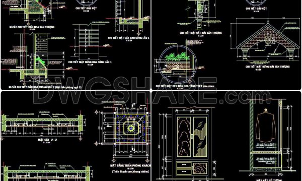 4 months ago
                

                
             420588. Free AutoCAD Drawings of Building Details – Roof, Balcony, Ceiling & Interior Units