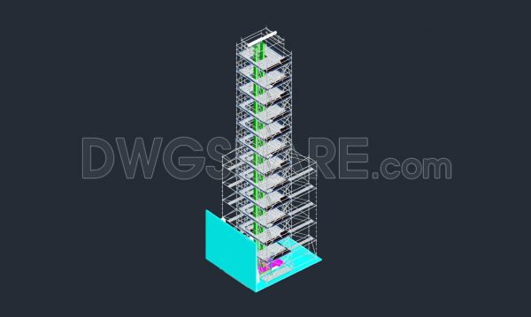 5 months ago
                

                
             466691. Multidirectional Scaffolding Tower 3D CAD Model DWG – Free Download