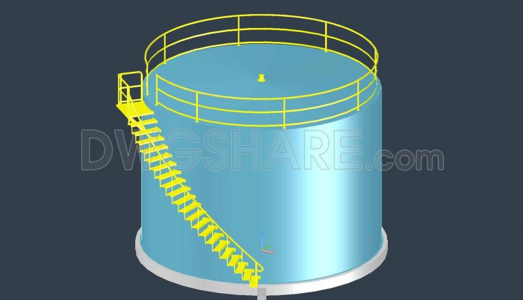 693.-oil-tanker-ladder-3d-cad-model-dwg-free-download