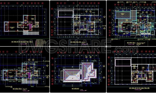 4 months ago
                

                
             558802. Concept Floor Plan Drawing for a 2-Storey House (390m2) – CAD Concept Layout