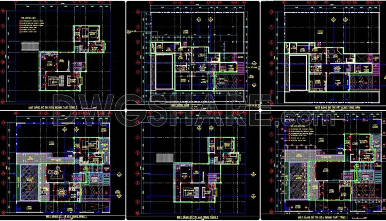 803.-concept-floor-plan-drawing-for-a-2-storey-house-511m2-cad-concept-layout