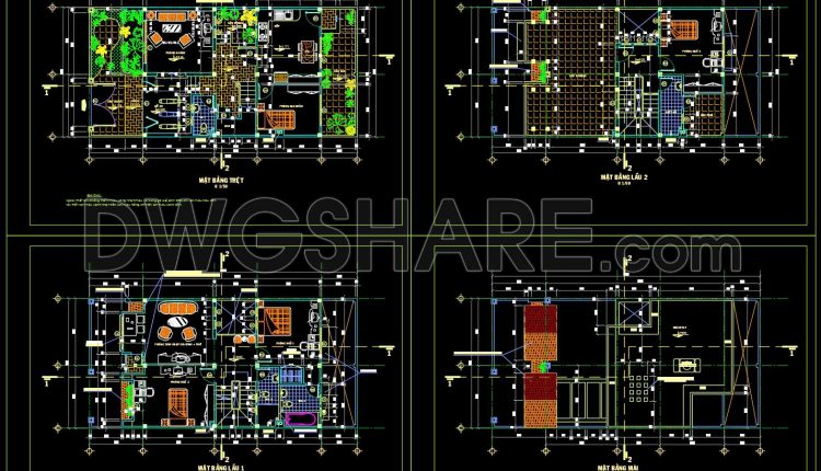 804.-download-cad-drawings-of-2-storey-villa-complete-architectural-layout-1