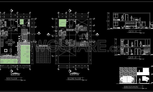 4 months ago
                

                
             318821. Download 3-bedroom house design drawing AutoCAD file
