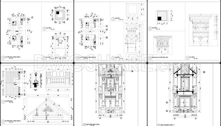 875. Download Construction Design Drawings For A 10m X 15m Residential House With 3 Bedrooms. (11)