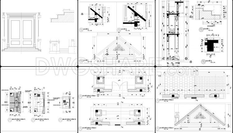 875. Download Construction Design Drawings For A 10m X 15m Residential House With 3 Bedrooms. (12)