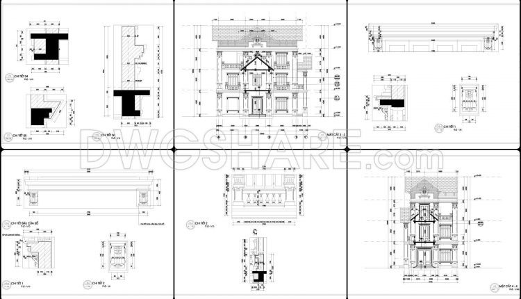 875. Download Construction Design Drawings For A 10m X 15m Residential House With 3 Bedrooms. (4)