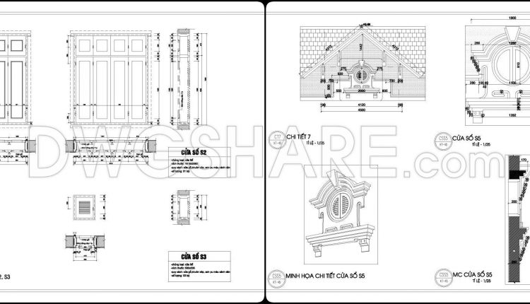 875. Download Construction Design Drawings For A 10m X 15m Residential House With 3 Bedrooms. (8)