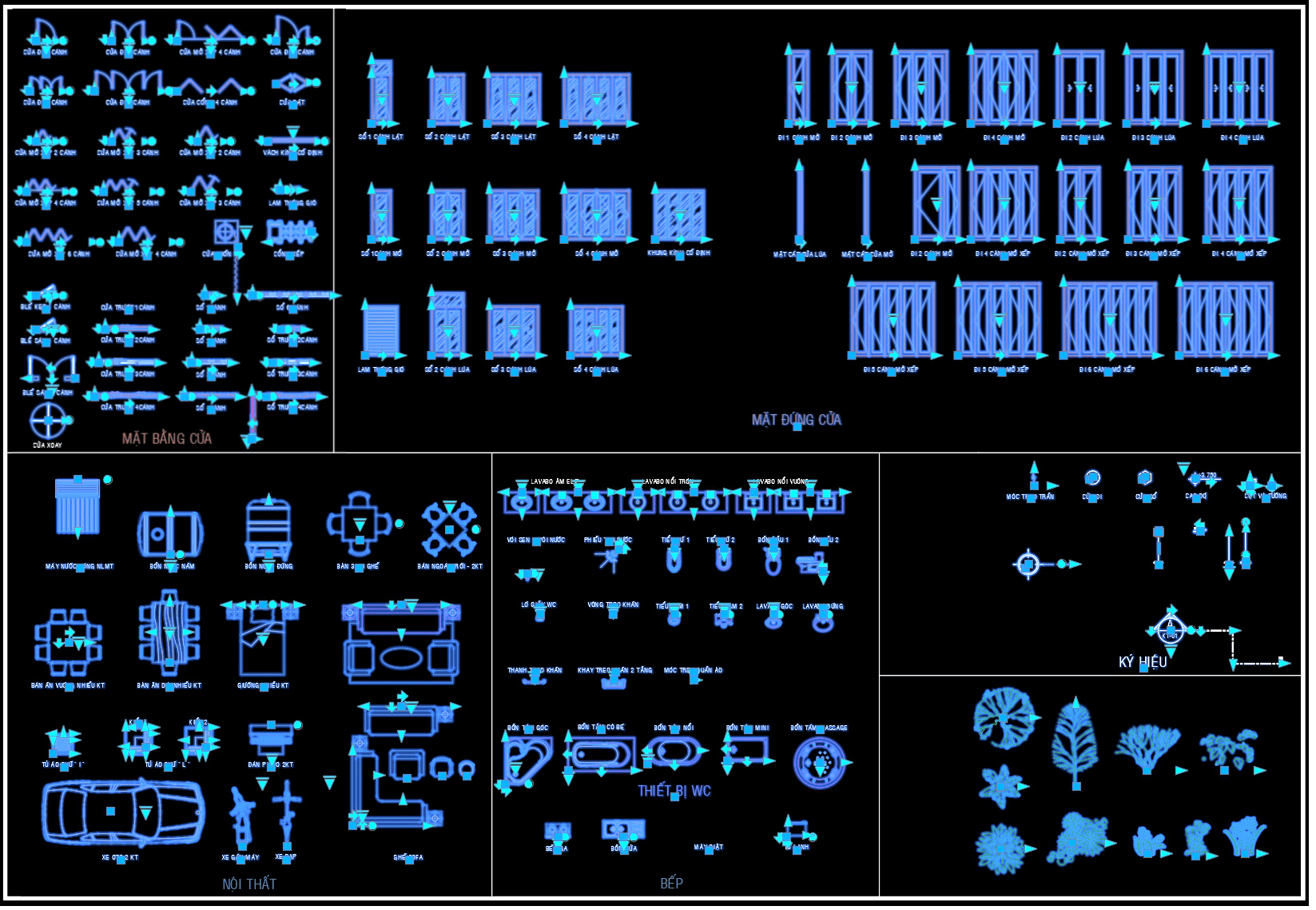96. Dynamic Cad Library For Doors, Furniture & Equipment – Complete ...