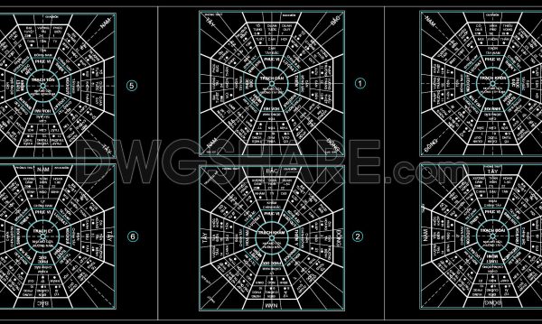 4 months ago
                

                
             44897. Free CAD Files of Feng Shui Compass – Bagua, Directions & Age Chart
