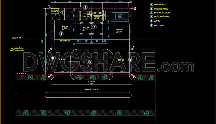 12. Download Of Gas Station Design Drawings With A Total Area Of 2,940 M2 (1)