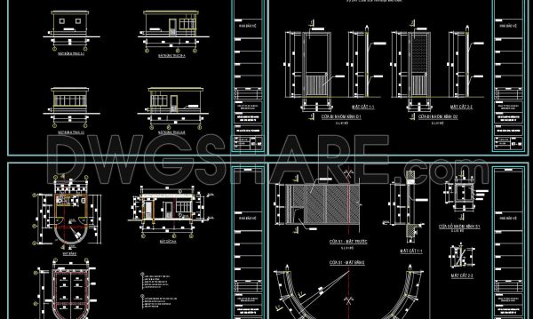 3 months ago
                

                
             23612. Guard House Structural and Architectural CAD Drawings