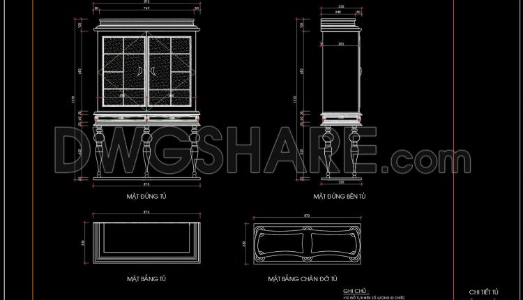 145.-wooden-display-cabinet-detail-drawing-for-living-room-in-autocad