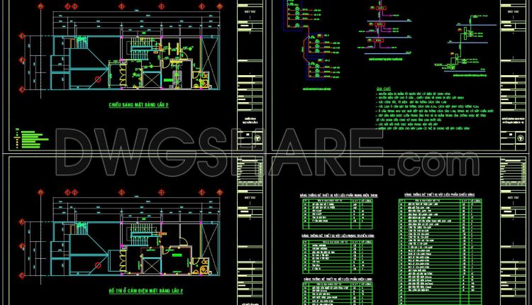 161. Complete House Electrical Plans Including Lighting and Power Layout (3)
