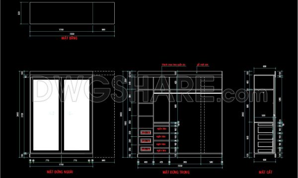 4 months ago
                

                
             374164. Free CAD Files for Guest Room Wardrobe Design and Details