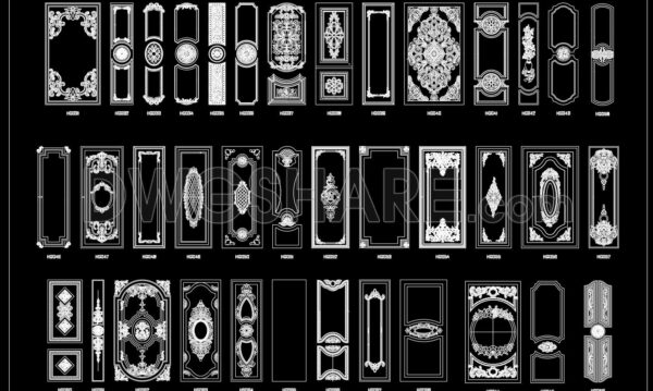 3 months ago
                

                
             634169. Free CAD Blocks Download European & French Carved Wall Panel Molding
