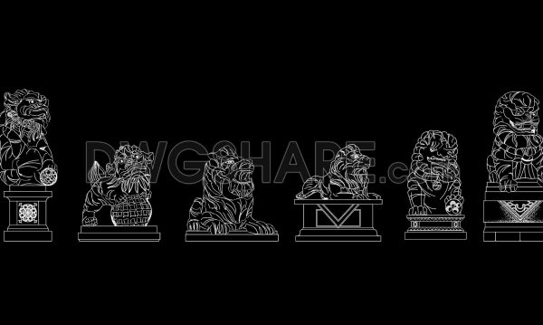 3 months ago
                

                
             17122. Architectural Stone Lion CAD Details and Elevations DWG