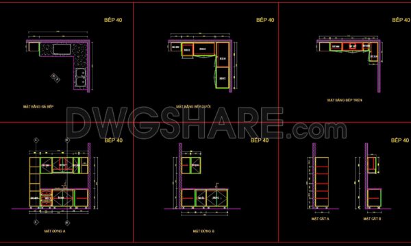 4 months ago
                

                
             139224. Free download CAD technical drawings of kitchen cabinets for the house