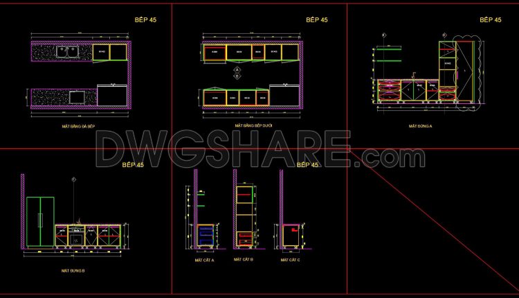229.-free-dwg-files-of-modern-kitchen-cabinet-technical-details