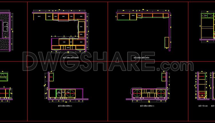 232.-free-dwg-files-of-modern-kitchen-cabinet-technical-details