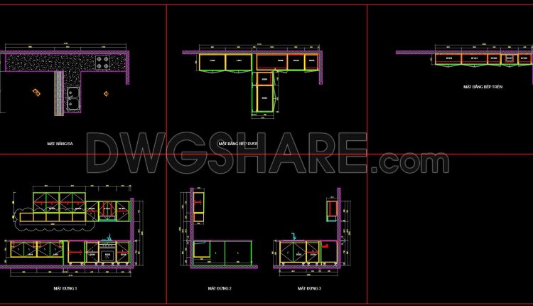234.-free-dwg-files-of-modern-kitchen-cabinet-technical-details