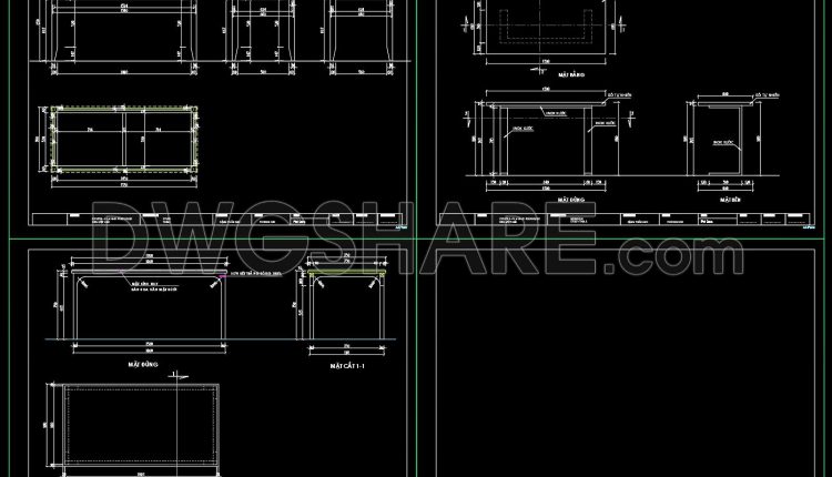 263.-free-cad-drawing-modern-dining-table-design