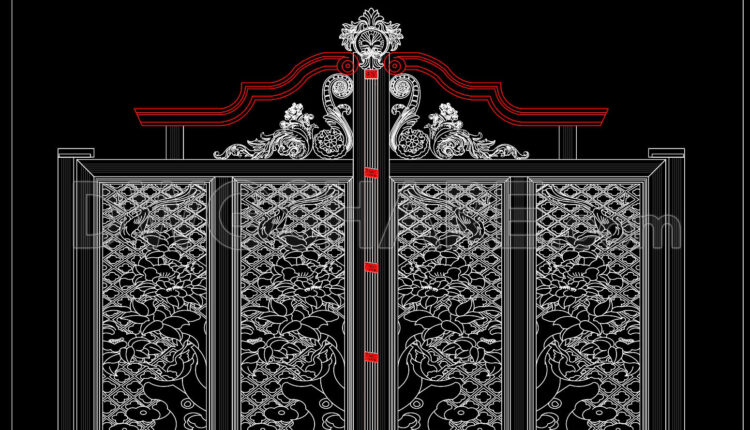 266.-free-cad-file-of-ornate-classical-villa-gate-design-with-detailed-decorative-motifs-3