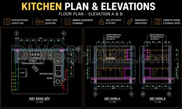 3 months ago
                

                
             481270. CAD technical drawings of kitchen cabinets for the house