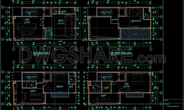 3 months ago
                

                
             387310. Free 13.9×7.2m Townhouse CAD Drawings – Full Floor Plans & Layouts
