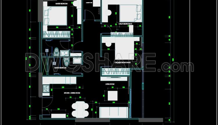 315.-modern-apartment-interior-layout-plan-cad-drawing