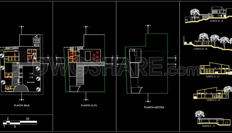 32.-community-center-cad-design-drawings-free-download