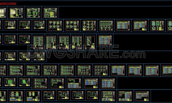 4 months ago
                

                
             456401. Free Download of Structural CAD Drawings for 10m x 14.5m Reinforced Concrete Townhouse