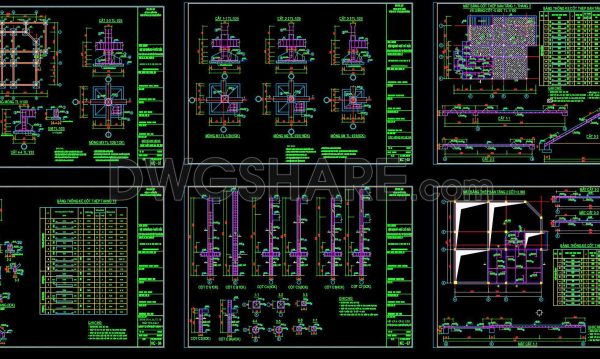 4 months ago
                

                
             280402. Free Download of Structural CAD Drawings for 10.4m x 11.5m Reinforced Concrete Townhouse
