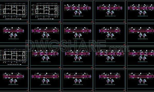 4 months ago
                

                
             214407. Free Download of Structural CAD Drawings for 10m x 21.9m Reinforced Concrete Townhouse