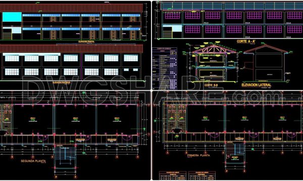 4 months ago
                

                
             42542. Free Download CAD Drawings of Classrooms in Huancayo School