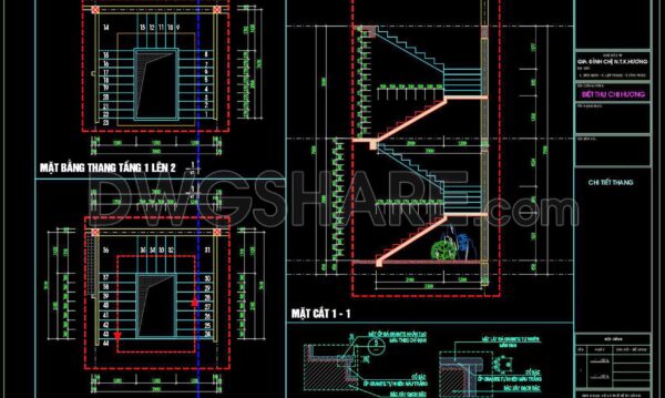 3 months ago
                

                
             310430. Free Download of Detailed Staircase Designs in CAD for Townhouses