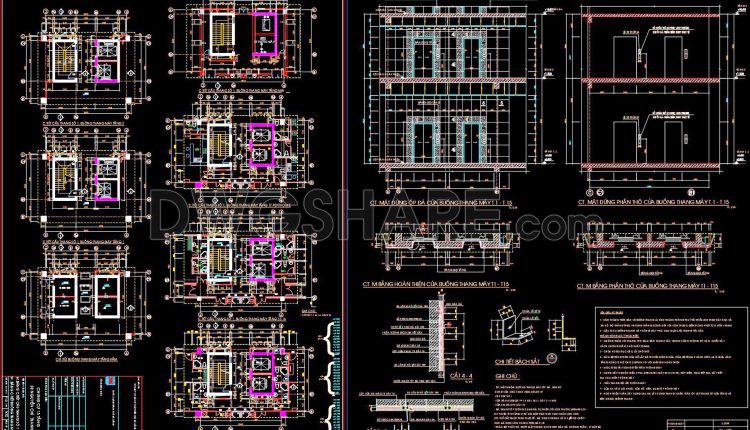 432.-free-high-rise-staircase-elevator-cad-drawings-full-structural-details-sections-1