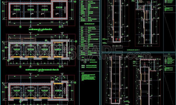 3 months ago
                

                
             261439. Free Elevator Shaft CAD Drawings – Detailed Layouts, Sections & Construction DWG Files