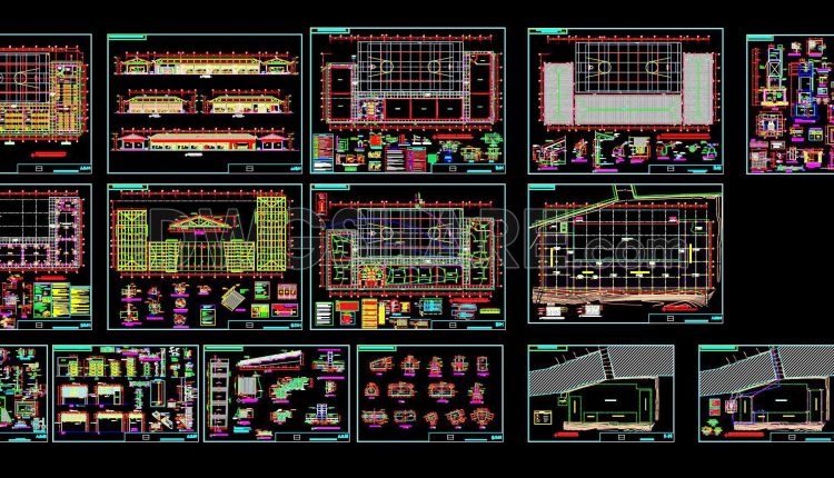 44. Colegio Santo Tomás de Cochamarca School CAD Drawings – Free Download (6)