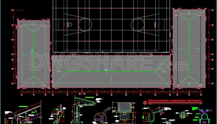 44. Colegio Santo Tomás de Cochamarca School CAD Drawings – Free Download (3)
