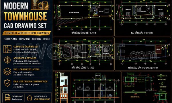 3 months ago
                

                
             157444. Download Cad Design Drawings For A 3-story House With Dimensions 3,8m x 21,6m