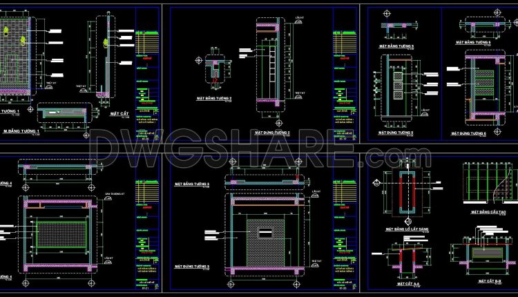 595.-full-set-of-wall-cad-drawings-plan-elevation-section-details-dwg-free