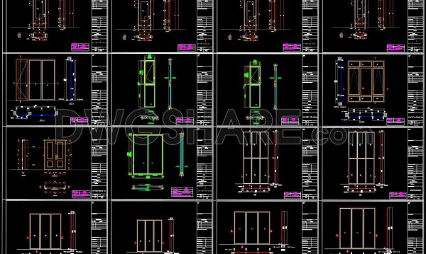 4 months ago
                

                
             649835. Download Complete Door & Window CAD Details – Free DWG for Architects