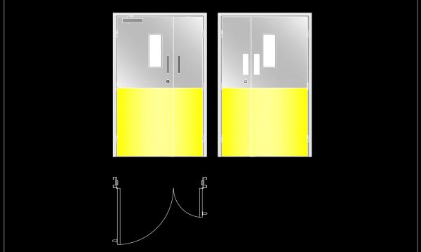 3 months ago
                

                
             101877. Modern Hygienic Aluminum Door Design Drawing DWG Download