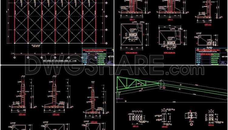 02. Download 1100m2 Showroom Design Cad Drawing (4)