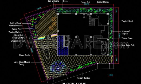 213.-villa-courtyard-landscape-design-scheme-cad-free-download