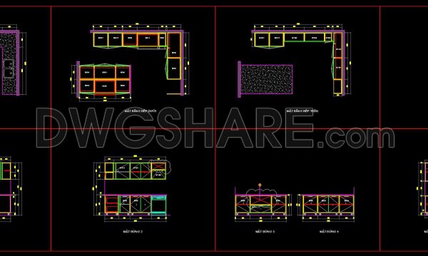 2 months ago
                

                
             209243. Free DWG Files of Modern Kitchen Cabinet Technical Details