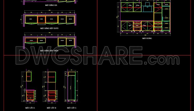 244.-free-dwg-files-of-modern-kitchen-cabinet-technical-details