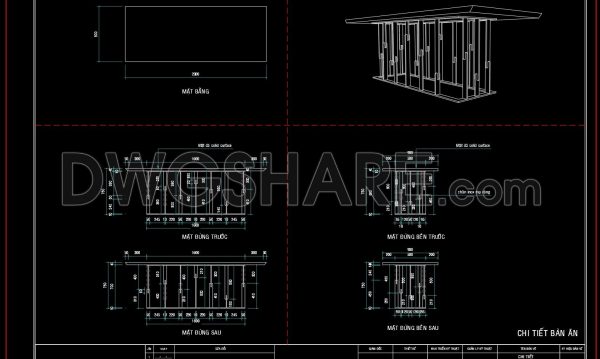 3 months ago
                

                
             98267. Free CAD Drawing Modern Dining Table Design