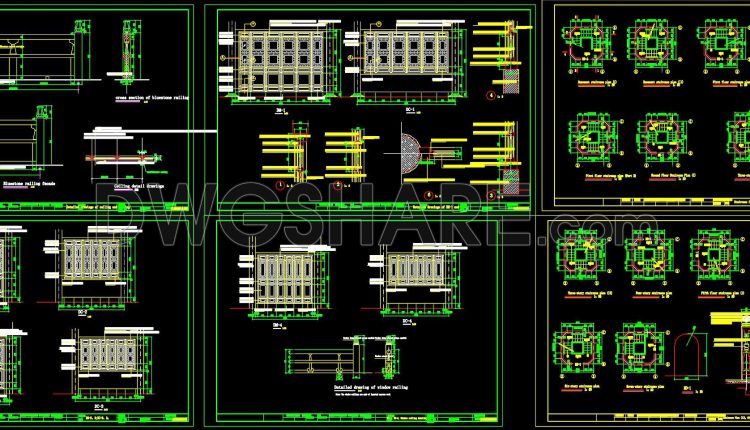 29. Multi-story Pagoda Tower Cad Drawings And Construction Details (2)