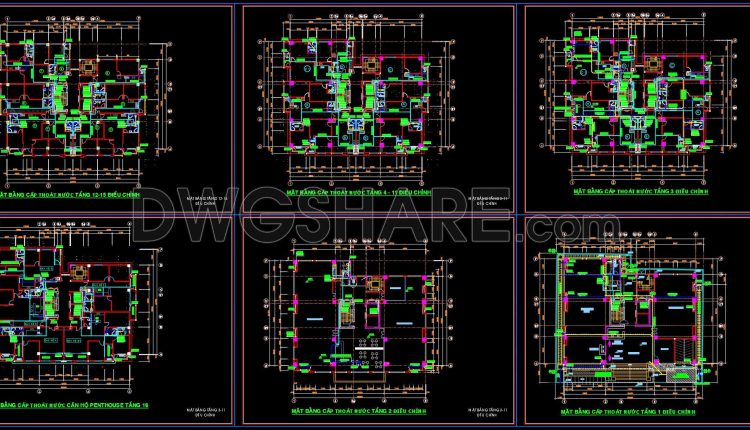 325. Complete Plumbing System Design for Residential Apartment Building DWG (1)